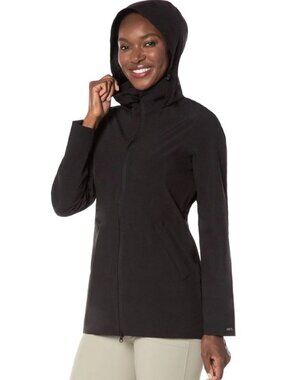Kerrits Waterproof Rain Jacket Ladies Large Black NEW